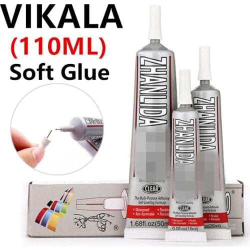 110ml Industrial Liquid E6000 Super Glue Strong Adhesive For Diy Diamond Painting Cloth Metal Fabric Rhinestones Crystal Glass