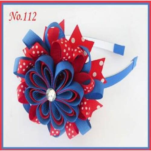 30pcs blessing good girl 3.5-B bird nest headband Hairband flower Hair Accessories