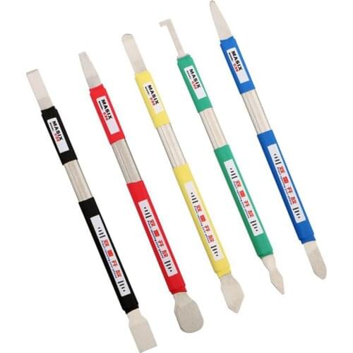 5Pcs Metal Spudger Prying Knife Crowbar For iPhone Android Laptop Tablet Remove Gass Back Cover Scraper Disassembly Opening Tool