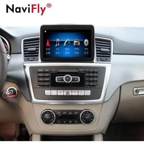 8.4inch IPS Android 10 car radio For Mercedes benz ML ML-Class W166 GL X166 car stereo audio gps navigation multimedia player BT
