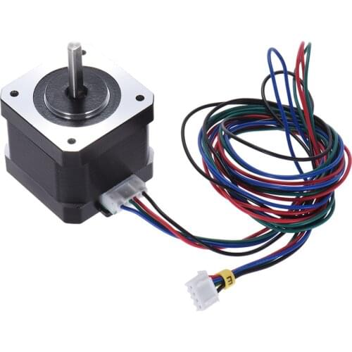 Anet 42 stepper Motor Nema 17 Stepping Motors 1.8 Degree 0.9A 0.4N.M 42mm 90cm Lead Cable for a6 a8 e10 e12 3d printer parts