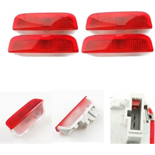 Car Halogen Door Panel Warning Light lamps For VW Passat B6 B7 CC Jetta Golf MK56 MK6 7 MK7 EOS Tiguan Seat Alhambra 3AD947411