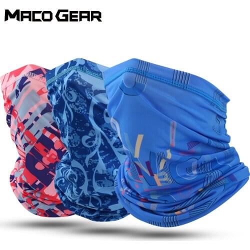 Running Bandanas High Elastic Breathable Icy Silk Cycling Neck Gaiter Cover Smooth Soft Face Tube Scarf Hiking Fishing Women Men