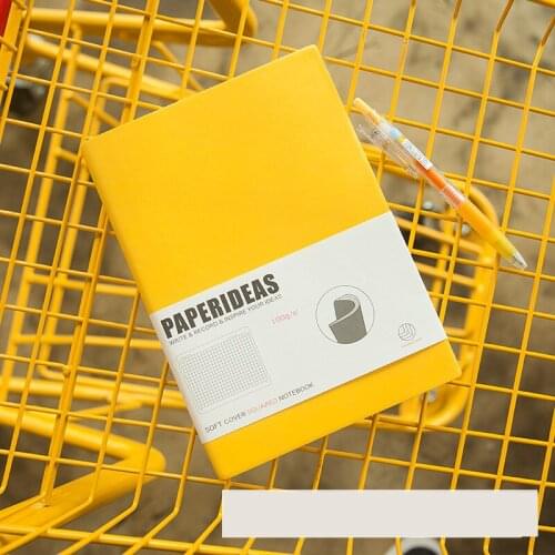 Dotted Notebook Journal Planner Agenda Binder Blank Grid Daily Schedule Organizer Brief Lines School Stationery Students