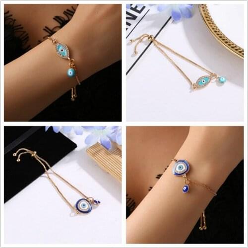 1pcs Eye Pattern Bracelet Party Favors for Women Stainless Steel Hot Tree of Life Crystal Round Heart Shaped Round Bracelet