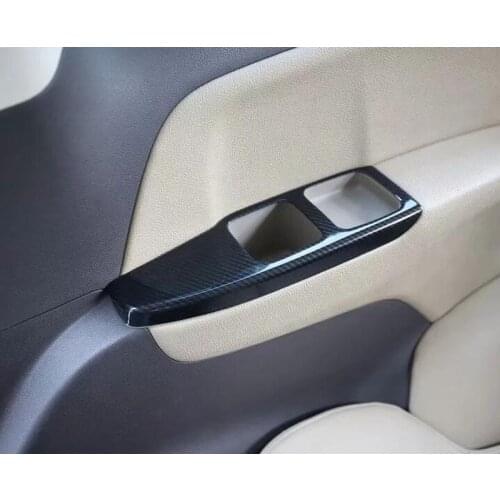 For Honda Odyssey 2015-2018 Car Rear Seat Water Cup Holder Cover Stickers Interior Car Accessories