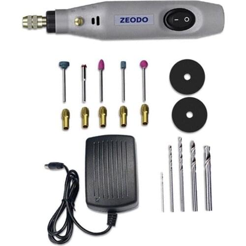 Mini Electric Grinder Electric Drill Kit Machine Sharpening Engraving Machine Polishing Jade Carving Pen Wenwan Electric Tools