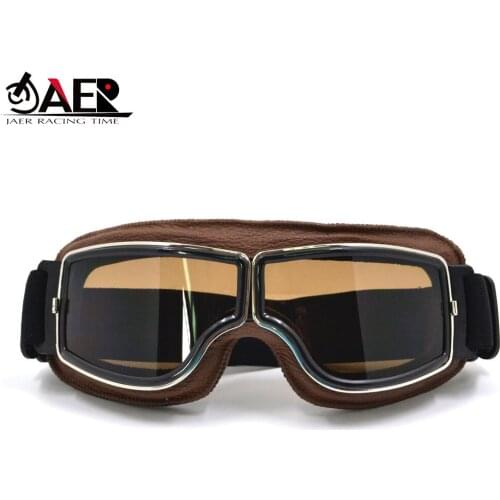 JAER Motorcycle Dirt Bike scooter ATV goggles Sport Racing Off Road Motocross MTB Biker Helmet Goggles Glasses