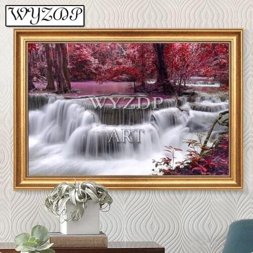 5D Diamond painting Landscape Picture Full Square/Round Diamond Embroidery Mosaic Cross stitch Gift Kits Home decor WYZ18954