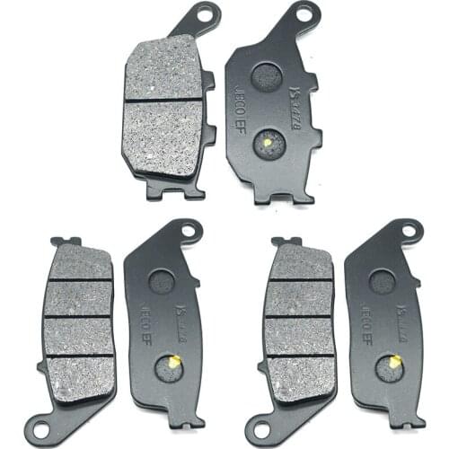 For HONDA Hornet S CB600 CB600F CB600F2 1998 1999 2000 2001 2002 2003 2004 2005 2006 CB 600 F F2 Front & Rear Brake Pads Kit Set
