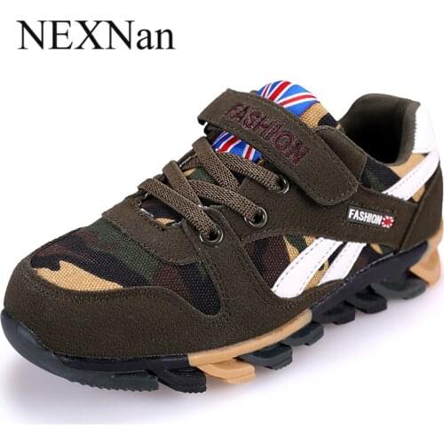 NEXNan Mesh Children Casual Shoes For Kids Sneakers Boys Shoes Girls Sneakers Sport Running Trainers Breathable Anti-slippery