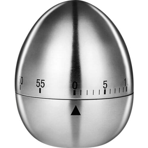 Stainless steel kitchen mechanical counter Dan shaped timer reminder Apple timer student time manager baking