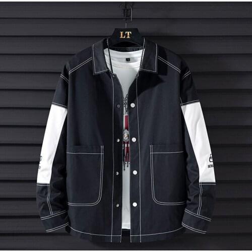 Wholesale 2020 teenage Coat denim jacket mens 2020 spring autumn thin style Korean style trendy tops autumn loose mens clothes