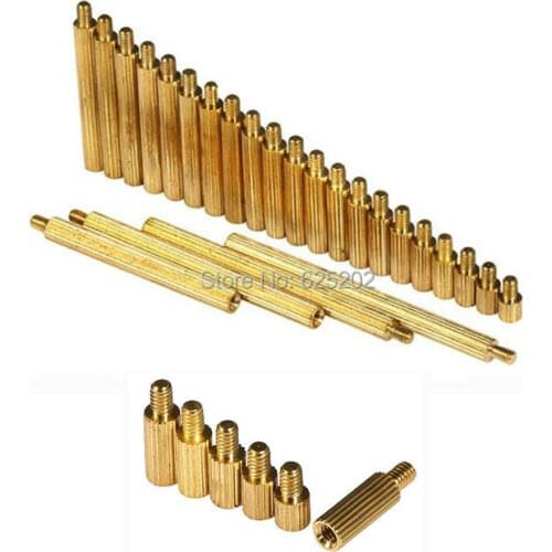 Free Shiping Copper Cylinder M2X10+3 20pcs per piece for CCTV Camera Equipment Assembly Use