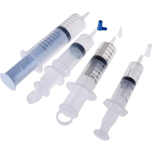 Disposable 60/80/100/150ml Medical Non-Toxic Injection Syringe Anal Douche Plastic Bulbs Anal Douche Cleaning Enema Cleaner