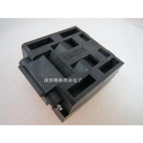 Original YAMAICHI IC Test Seat IC51-0804-711 Burning Programme QFP80 TQFP80 Socket Adapter 0.65MM