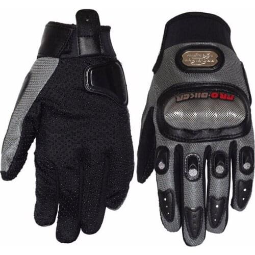 PRO-BIKER Gloves Motocross CARBON FIBER Motorcycle Gloves Motorbike Riding Full finger Cycling Racing ATV MTB Gloves