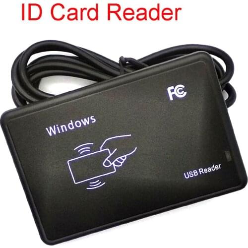 ID Card Reader RFID Reader EM4100 USB Sensor Smart Card Reader No Drive Issuing Device EM ID USB For Access Control 125Khz