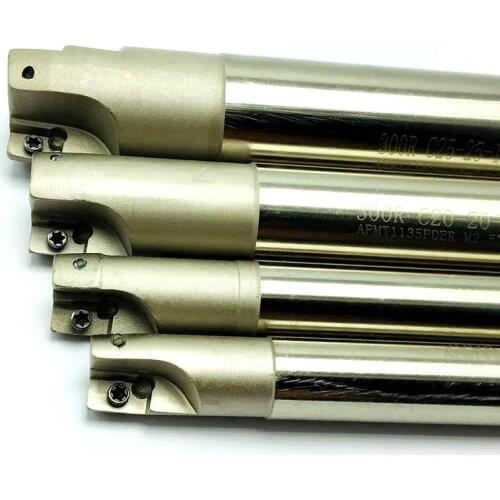 BAP300R C10-10/25-25 milling cutter bar is suitable for APMT1135 carbide insert lathe tool BAP300R milling cutter holder handle