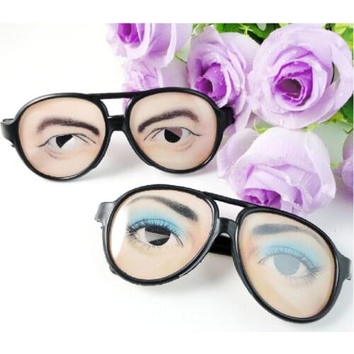 Joke Toy Creative Props Glasses Levert Dropship Halloween Party Funny Glasses Fake Novelty Gag Prank Eye Ball Masks