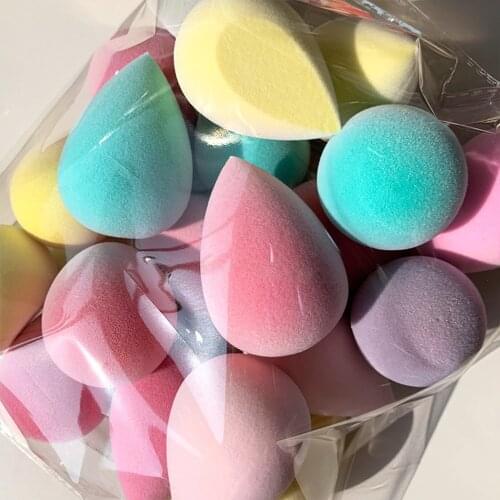 Makeup Sponge Puff Professional Cosmetic Puff For Foundation Beauty Cosmetic Make Up Sponge Puff Transparent Egg Box