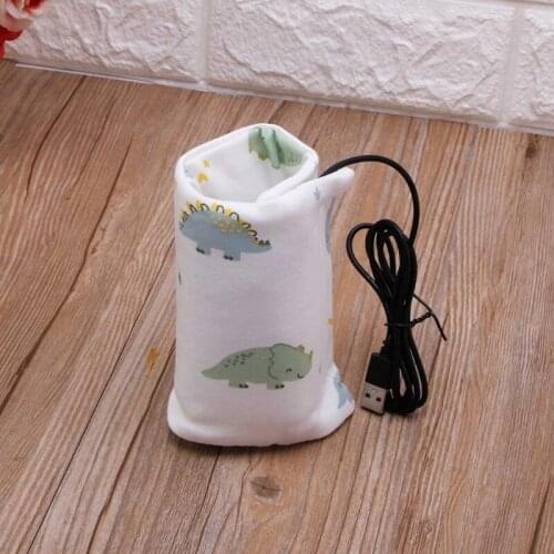 USB Milk Water Warmer Newborn Feeding Nursing Bottle Heater Travel Stroller Baby Bottle Insulated Bag
