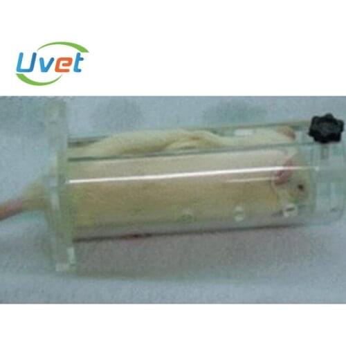 Uvet Veterinary 16g-40g organic glass rat tail intravenous fixator adjustable size rat experimental equipment tool