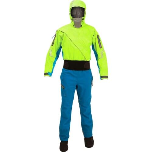 Kayaking Drysuits Swift Entry Front Zip Waterproof Hoodies Men And Women