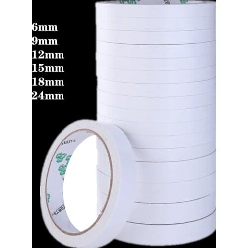 1 Roll 13M Double Sided Tape Mounting Tape Strong Adhesive Width 6mm~24mm