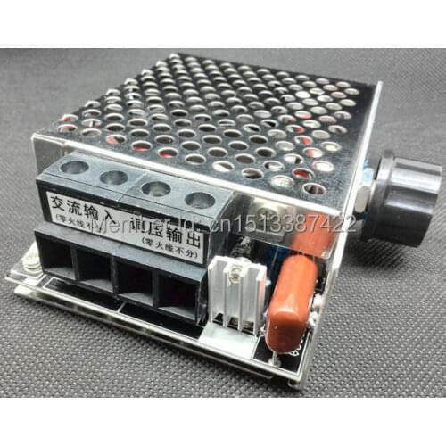 10000W AC110V 220V 75A SCR Voltage Regulator Speed Controller Dimmer Thermostat