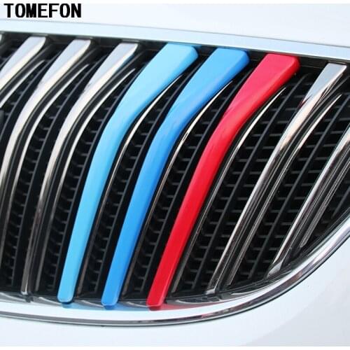 3Pcs For Buick LaCrosse 2016 ABS Chrome Car Exterior Front Grille Cover Trim Car Styling Accessories