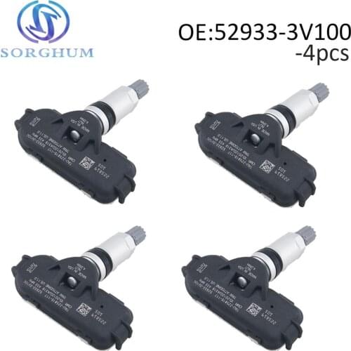 4pcs 52933-3V100 Tire Pressure Sensor TPMS Fits For Hyundai i40 VF 2011 2012 2013 2014 529333V100