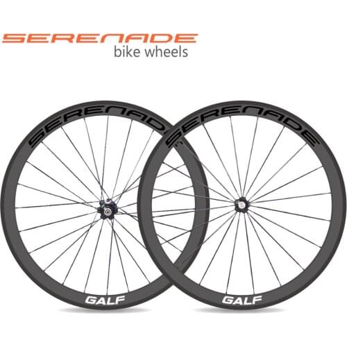 700C tubeless bike wheels 45mm deep 28mm wide clincher for road bikes
