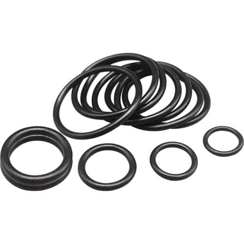 1Pcs Black NBR Rubber O Ring 10mm Wire Diameter O Rings Gaskets OD 80-500mm O-Ring Oil Seals Washer