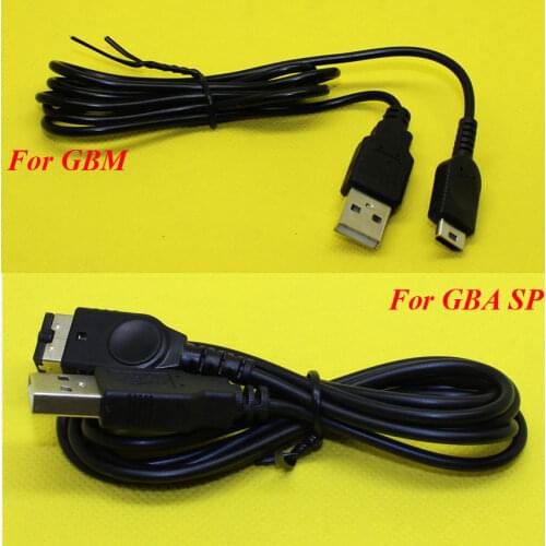 For GBA SP USB Power Supply Charging Charger Cable For Nintendo Game Boy Micro GBM Console