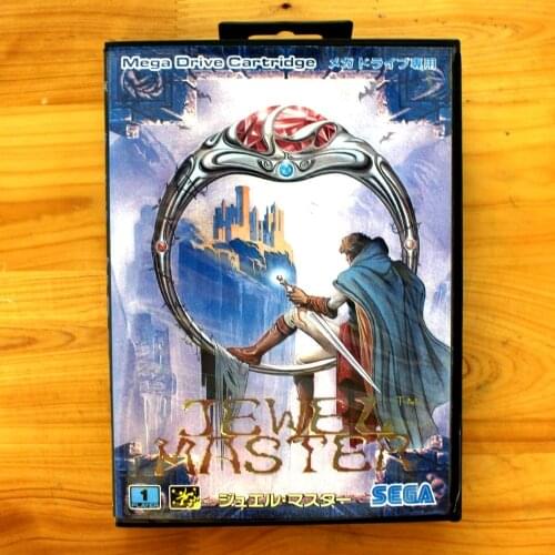 Jewel Master 16 Bit SEGA MD Game Card With Retail Box For Sega Mega Drive For Genesis