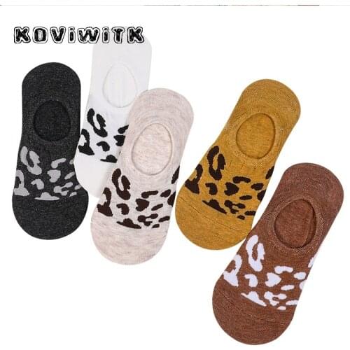 Fashion women Camouflage Ankle cotton socks Female Leopard print Funny Lovers black animal sock ladies girl harajuku Cartoon sox