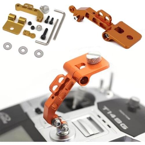 RC Model Aerial FPV Aluminum Alloy Monitor Mounting Bracket monitor Supporter Universal For Futaba Flysky Jumper Remote Control