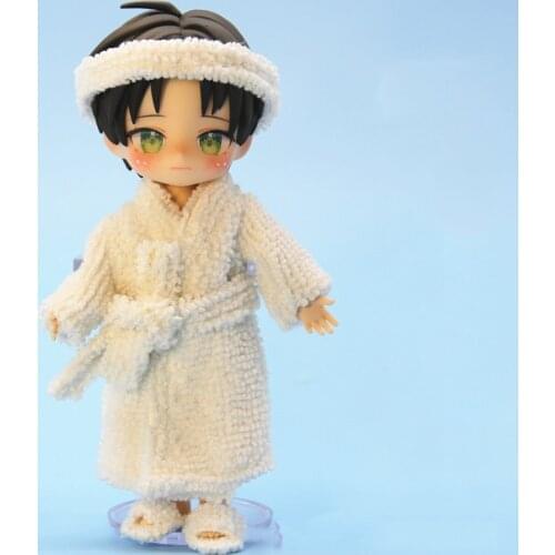 HOUZIWA New OB11 Clothes 1/12 GSC YMY Doll Suit OB11 Bathrobe