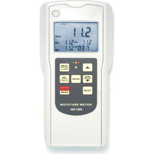 New Digital Multifunctional Moisture Meter AM-128S type non-invasive measuring method Easy to Use