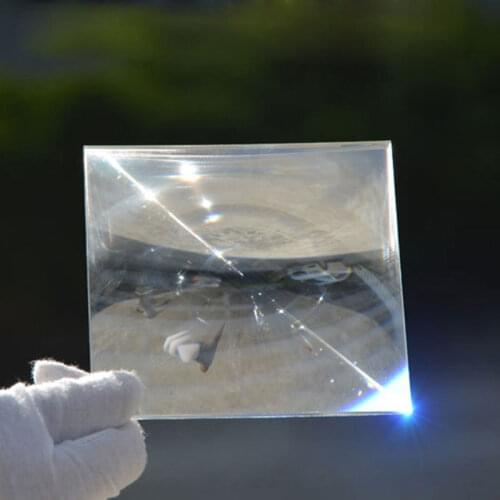 Optical PMMA Plastic Solar Fresnel Lens 150x150mm for DIY Projector Magnifier Solar Concentrator Lens Scientific Experiment