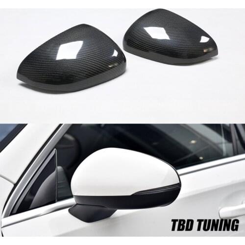 Real Carbon Fiber Mirror Cover For Mercedes-Benz A Class W177 CLA Class W118 Car Wing Mirror Cover AMG Carbon Caps 2018 - UP