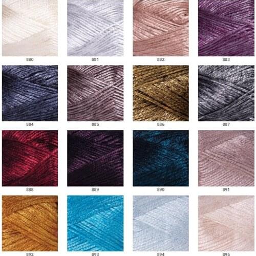 Melody Yarn 100gr-230mt %9 Wool - %21 Acrylic Knitting Crochet Wrap Beanie Sweater Kids Adults Knitwears Silky Shiny Knitting
