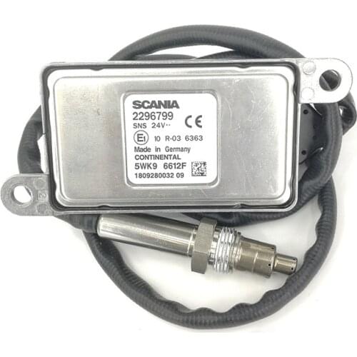 Truck parts Nox Sensor 5WK9 6612F 2296799 1872080 2247379 Nitrogen oxide sensor truck sensor