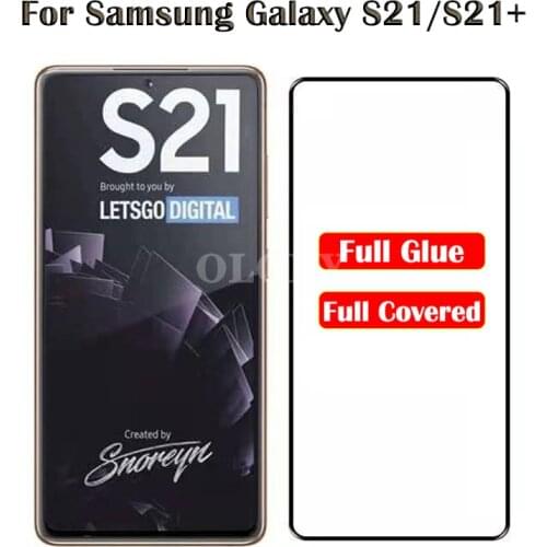 9H Tempered Glass For Samsung Galaxy S21 Plus S 21 Ultra Screen Protector Case On Samsun S21+ S21U GalaxyS21plus Protective Film