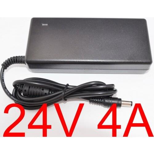 1PCS 24v4a High quality IC solutions AC 100V-240V DC 24V 4A Switch power supply, 96W LED adapter, DC plug 5.5mm*2.1-2.5mm