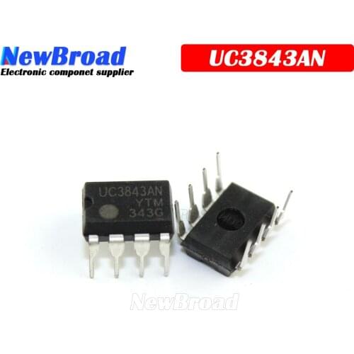 10PCS UC3843AN DIP8 UC3843A DIP UC3843 3843AN DIP-8 UC3843B UC3843 new and original IC