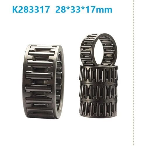 100pcs K283317 K28X33X17 radial needle roller and cage assemblies 28x33x17mm needle roller bearing