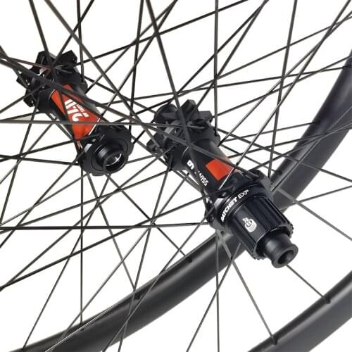 1350g SL 29er BOOST MTB XC 36mm Wide Carbon Wheelset Clincher Tubeless Disc DT240S 28H 12×148mm 15×110mm 29'' Mountain Wheels