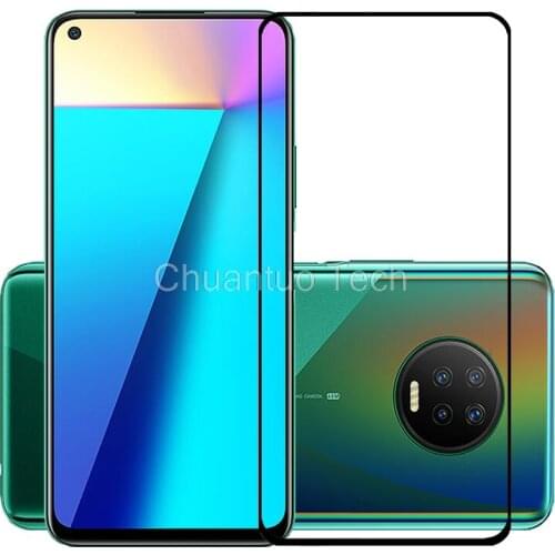 25 Pcs/Lot Full Cover Screen Protectors For Infinix Note 7 Scratch Proof Protective Film Tempered Glass For Infinix Note 7